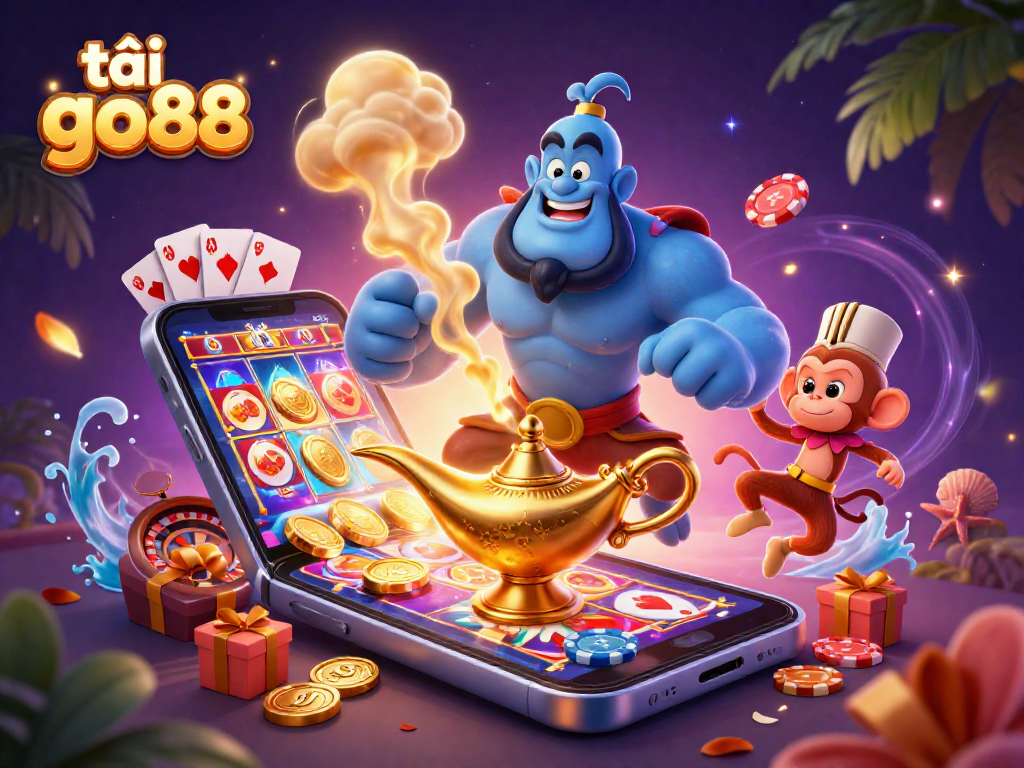 Engage with the magic of tải go88 as a genie grants your winning wishes in a vibrant casino adventure!