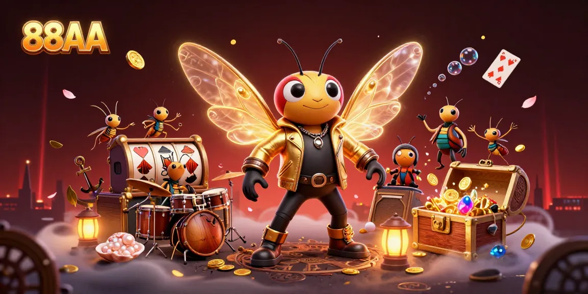 Immerse yourself in 88AA magical casino world with electrifying characters and dynamic game elements.