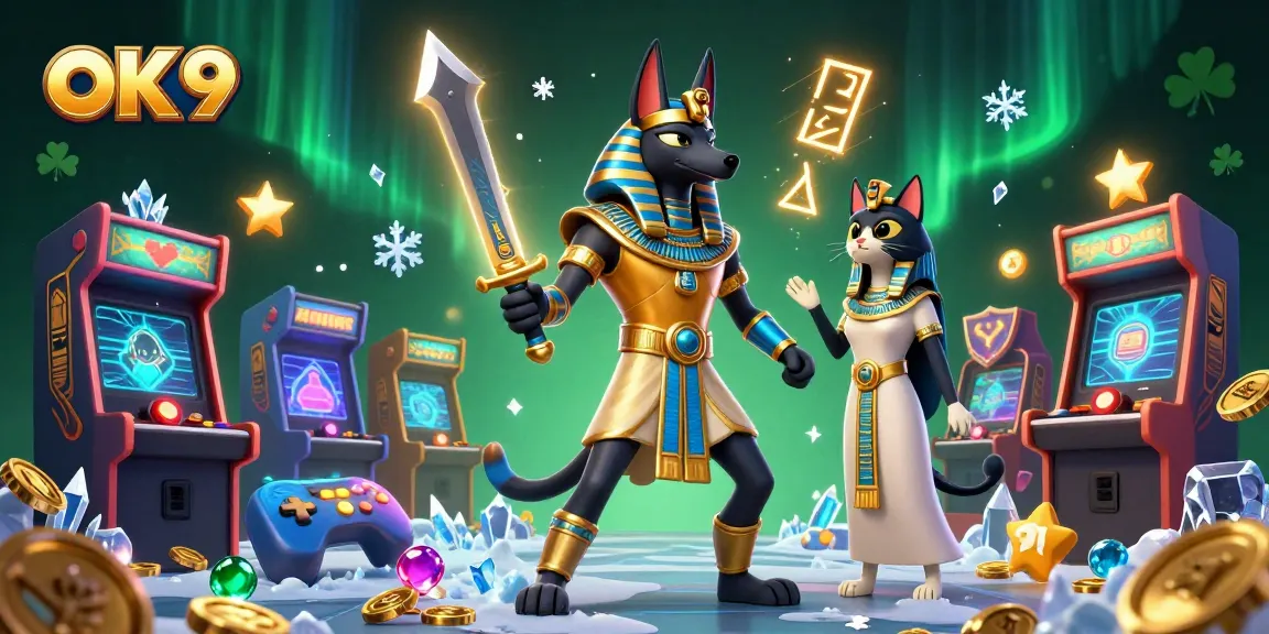 Engage with thrilling gaming strategies at OK 9 in a vibrant casino atmosphere.